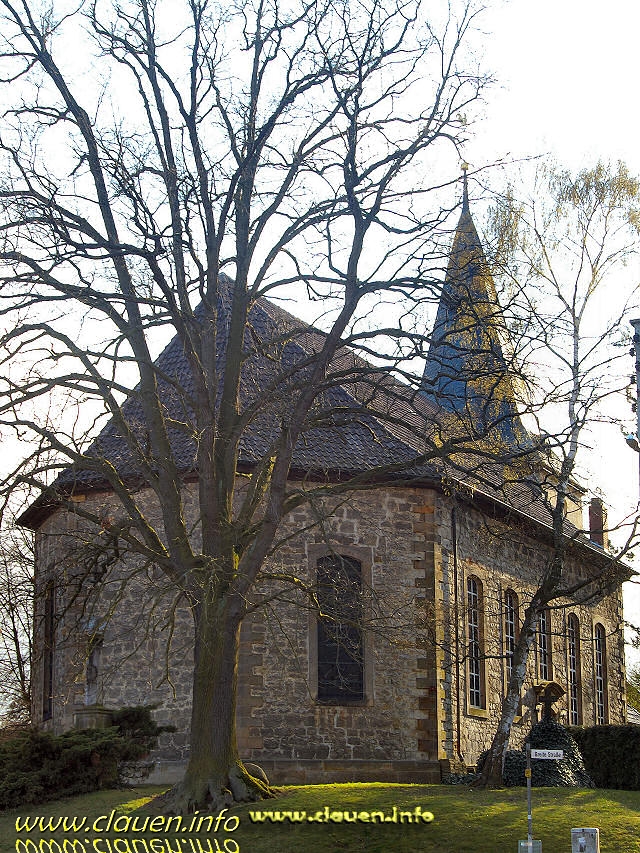 Die Kirche von der Breite Str. aus betrachtet   (aufgenommen am 06.04.2008)